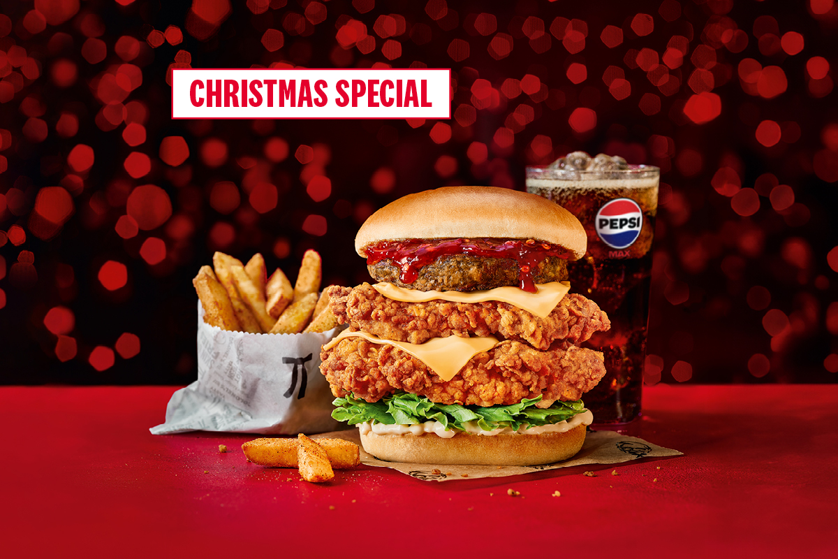 Kfc burger sales